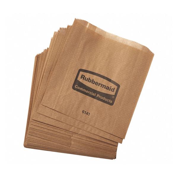 Bag Trash Waxed Paper 8-3/4x8-1/2